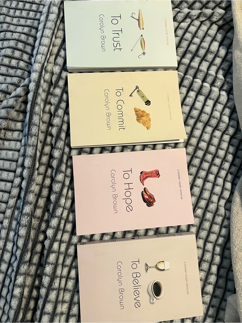 Carolyn Brown 'To' Book Set - Pastel Covers (Set of 4)